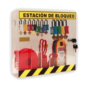 Estaciones de bloqueo acrílicas CON CONTENIDO